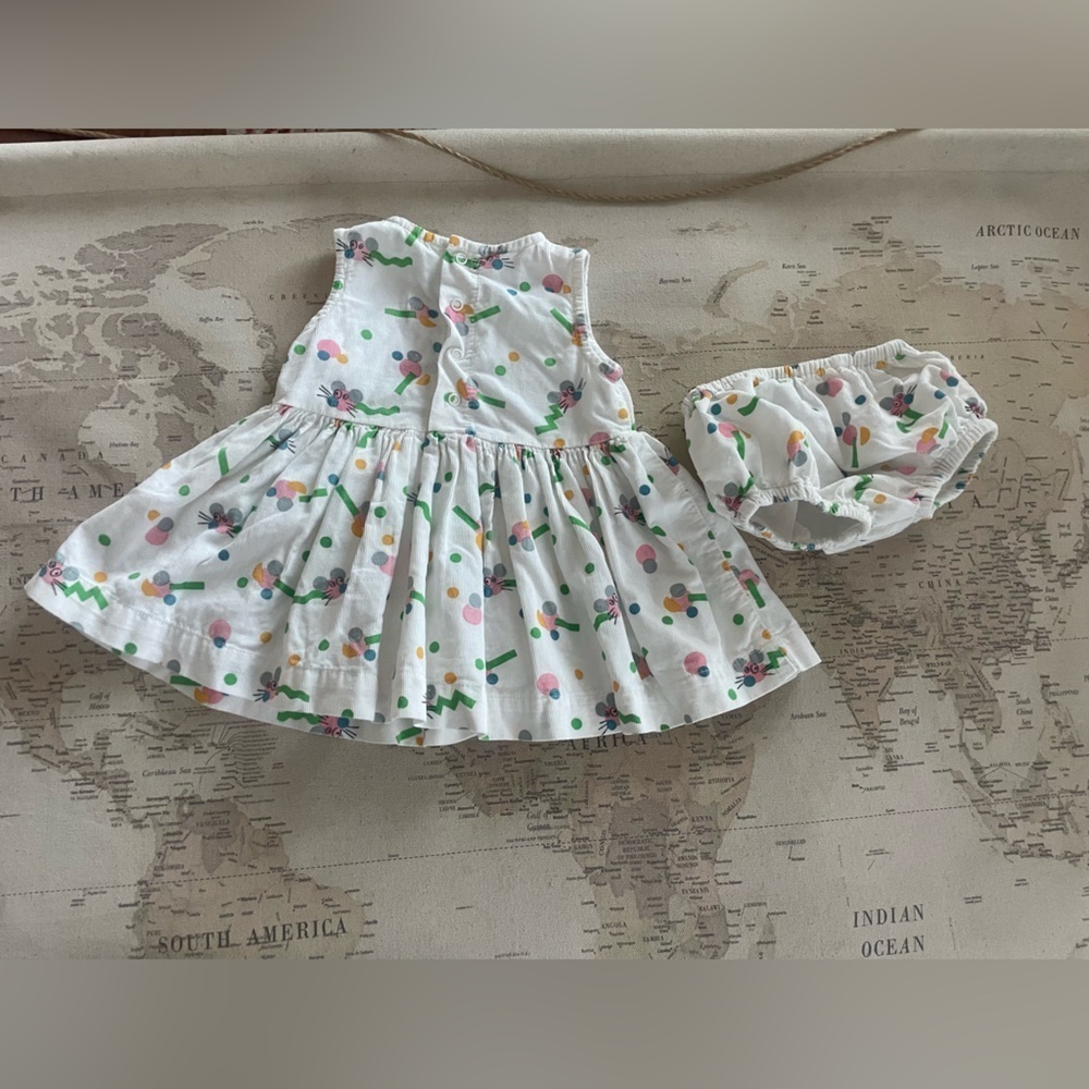 Stella McCartney Kids Wiggle Dress & Diaper Cover 9mo - Picture 7 of 10